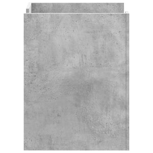 Betongrauer Nachttisch 45x50x65 cm