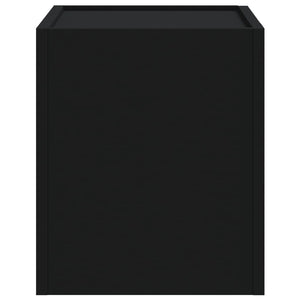 Wand Nachttische Schwarz 45x30x35 cm, 2er-Set