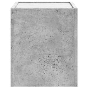 Wand-Nachttische 2er Set Betongrau 45x30x35 cm
