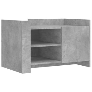 Betongrauer Couchtisch 80x50 cm
