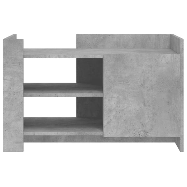 Betongrauer Couchtisch 80x50 cm