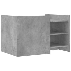 Betongrauer Couchtisch 80x50 cm
