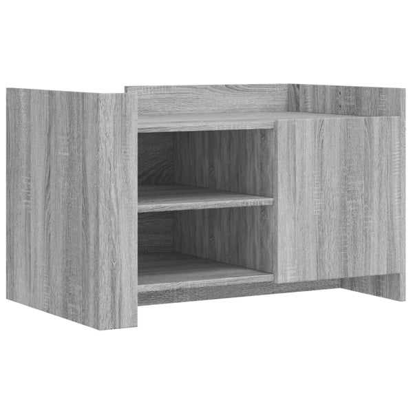 Couchtisch Grau Sonoma 80x50 cm