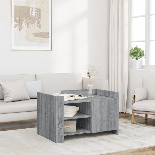 Couchtisch Grau Sonoma 80x50 cm