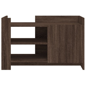 Couchtisch Braun Eichen-Optik 80x50 cm