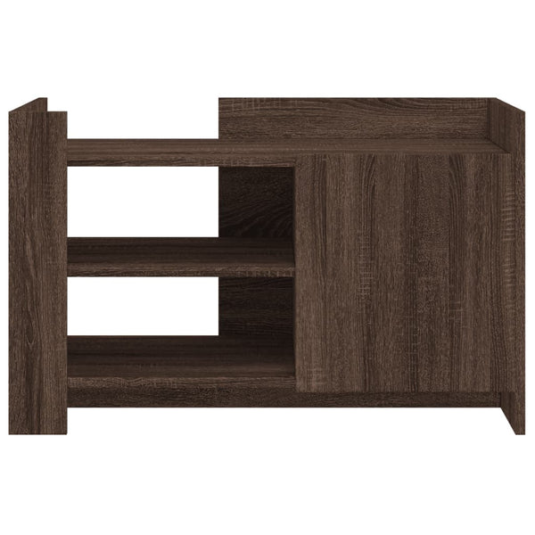 Couchtisch Braun Eichen-Optik 80x50 cm