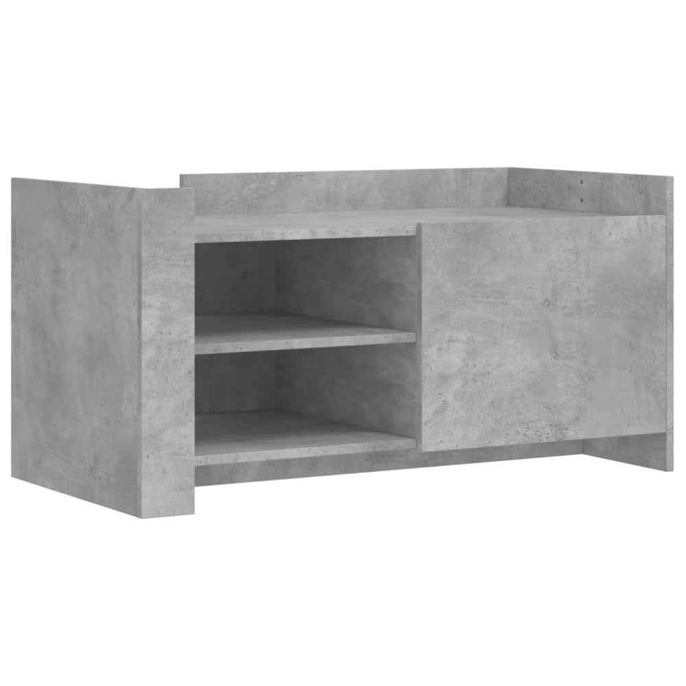 Betongrau Couchtisch 100x50 cm