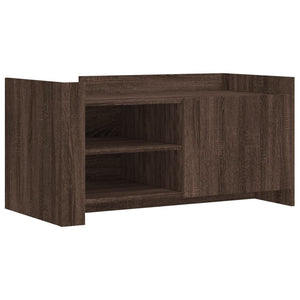 Couchtisch Braun Eichenoptik 100x50 cm