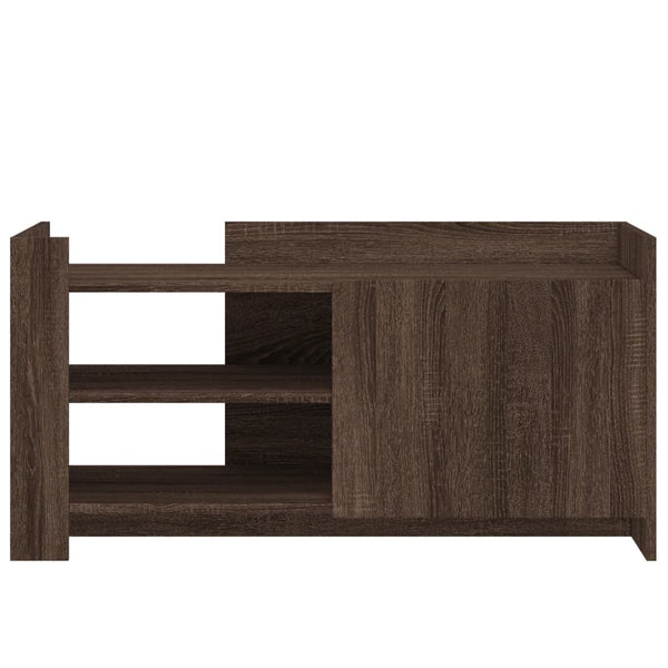 Couchtisch Braun Eichenoptik 100x50 cm