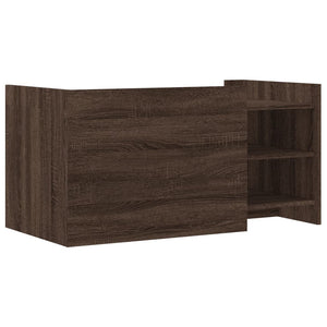 Couchtisch Braun Eichenoptik 100x50 cm