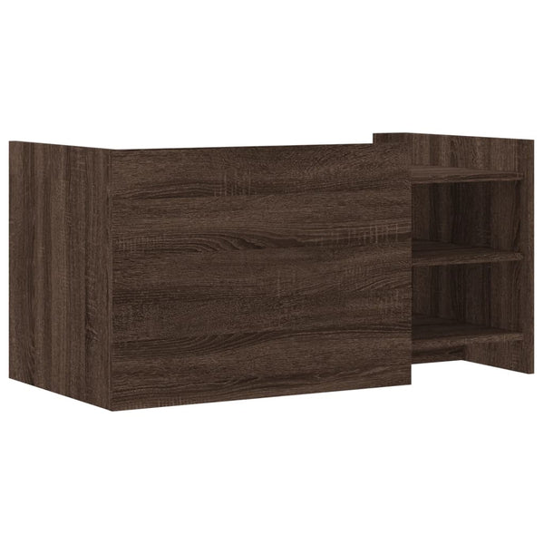 Couchtisch Braun Eichenoptik 100x50 cm
