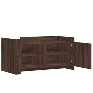 Couchtisch Braun Eichenoptik 100x50 cm