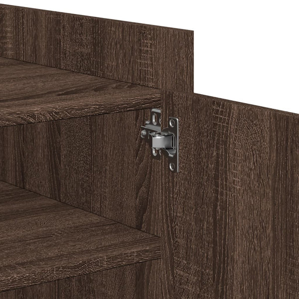 Couchtisch Braun Eichenoptik 100x50 cm