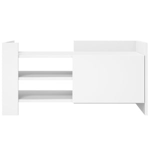 Weißer TV-Schrank 80 cm