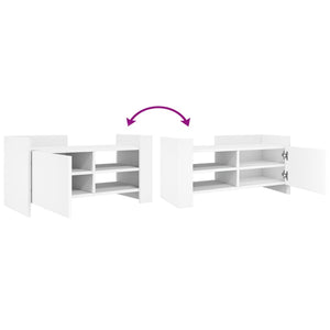 Weißer TV-Schrank 80 cm