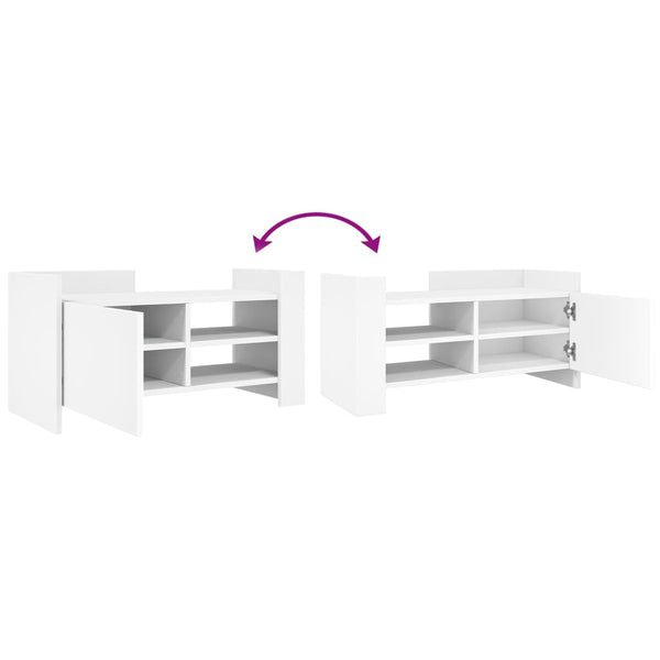 Weißer TV-Schrank 80 cm
