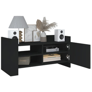 TV-Schrank Schwarz 80x35x40 cm