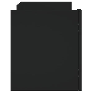 TV-Schrank Schwarz 80x35x40 cm