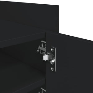 TV-Schrank Schwarz 80x35x40 cm
