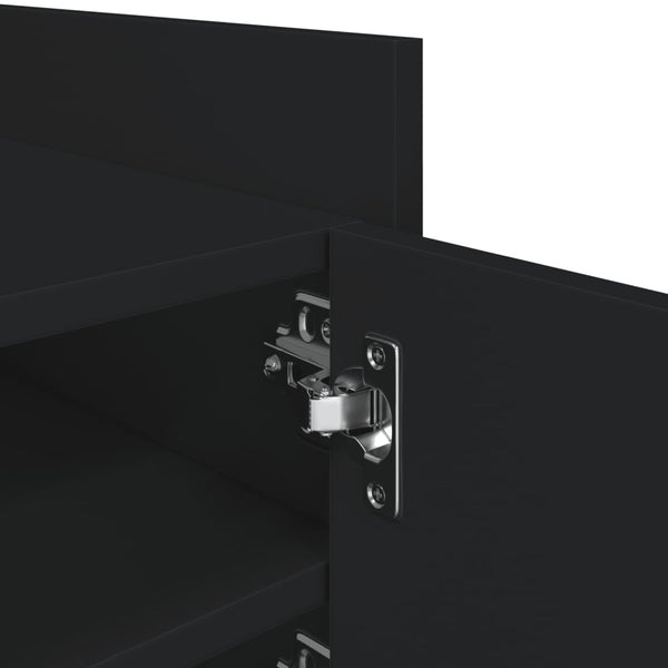 TV-Schrank Schwarz 80x35x40 cm