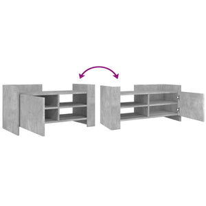 TV-Schrank Betongrau 80 cm