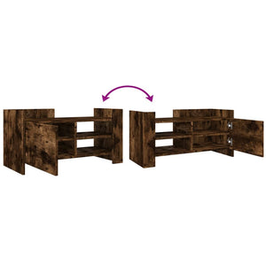 TV-Schrank Räuchereiche 80 cm