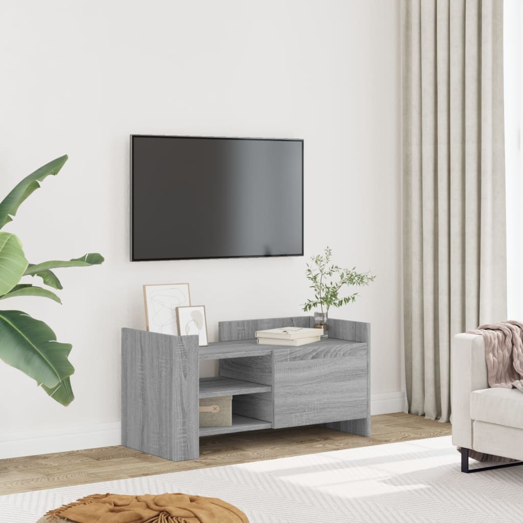 TV-Schrank Grau Sonoma 80 cm