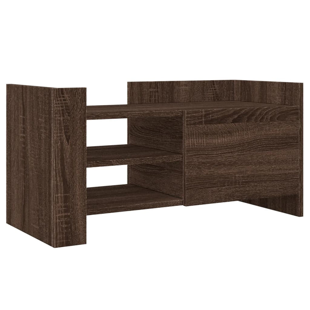 TV-Schrank Braun Eichenoptik 80x35x40 cm