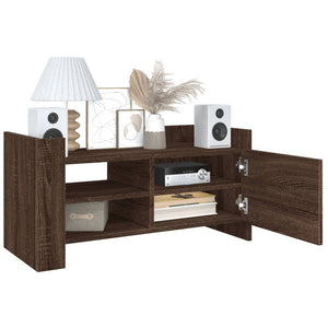 TV-Schrank Braun Eichenoptik 80x35x40 cm