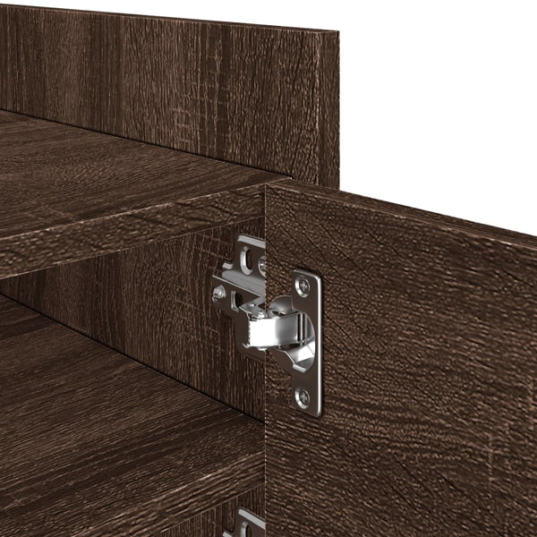 TV-Schrank Braun Eichenoptik 80x35x40 cm