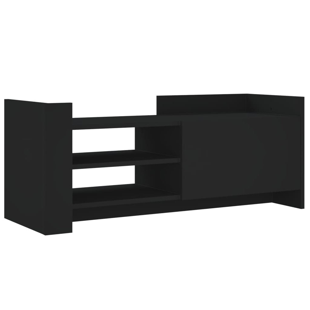 Schwarzer TV-Schrank 100 cm
