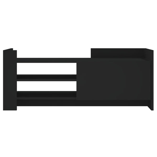 Schwarzer TV-Schrank 100 cm