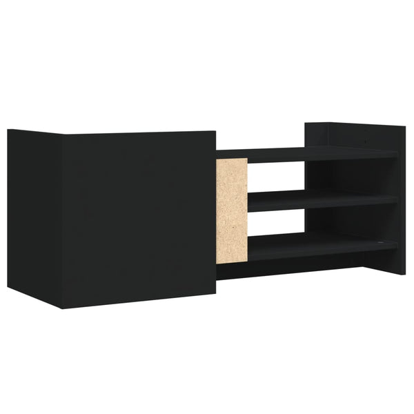 Schwarzer TV-Schrank 100 cm