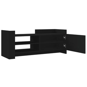 Schwarzer TV-Schrank 100 cm