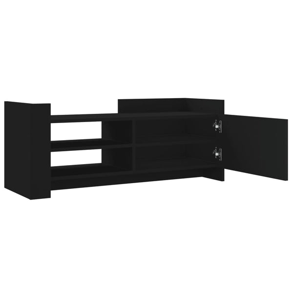Schwarzer TV-Schrank 100 cm