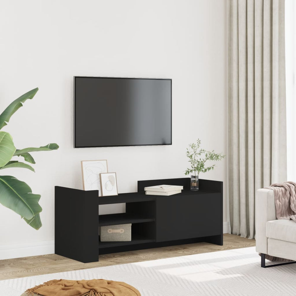 Schwarzer TV-Schrank 100 cm