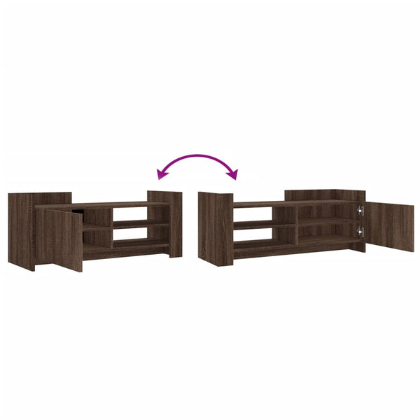 TV-Schrank Braun Eichen-Optik 100 cm