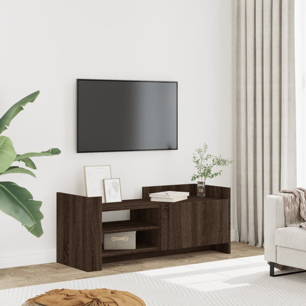 TV-Schrank Braun Eichen-Optik 100 cm