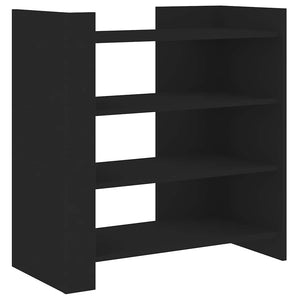 Schwarzes Sideboard 73,5 cm Holz