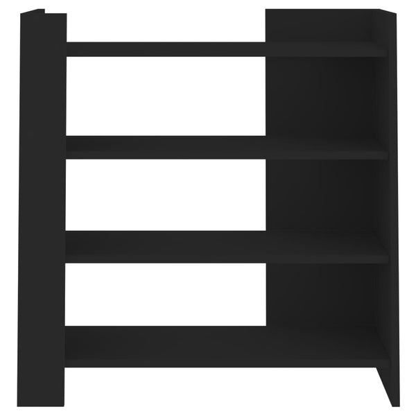 Schwarzes Sideboard 73,5 cm Holz