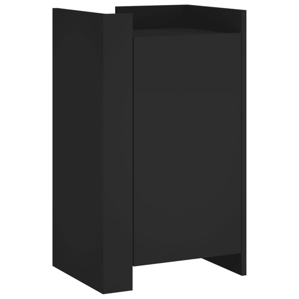 Schwarzes Sideboard 45x35x75 cm