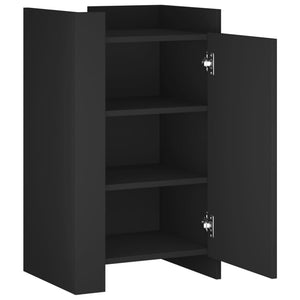 Schwarzes Sideboard 45x35x75 cm