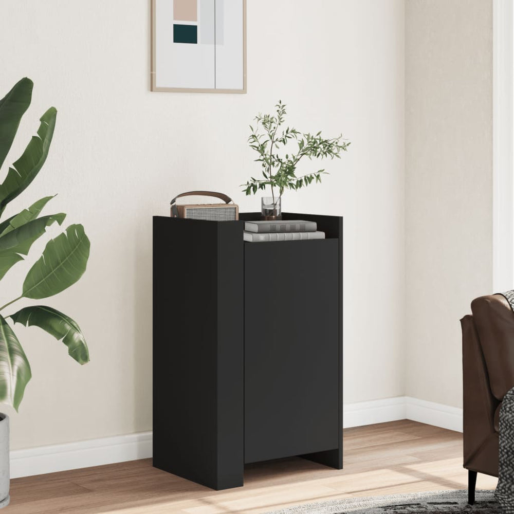 Schwarzes Sideboard 45x35x75 cm