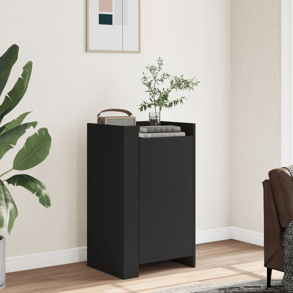 Schwarzes Sideboard 45x35x75 cm