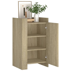 vidaXL Buffet chêne sonoma 45x35x75 cm aggloméré