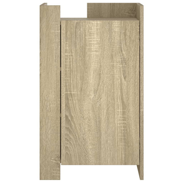 vidaXL Buffet chêne sonoma 45x35x75 cm aggloméré