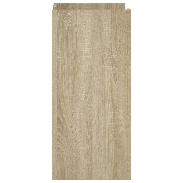 vidaXL Buffet chêne sonoma 45x35x75 cm aggloméré