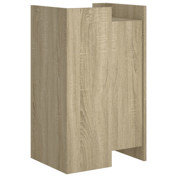 vidaXL Buffet chêne sonoma 45x35x75 cm aggloméré