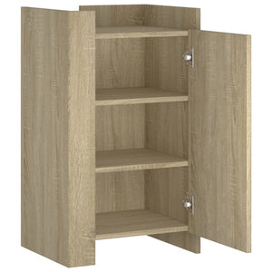 vidaXL Buffet chêne sonoma 45x35x75 cm aggloméré