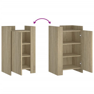 vidaXL Buffet chêne sonoma 45x35x75 cm aggloméré